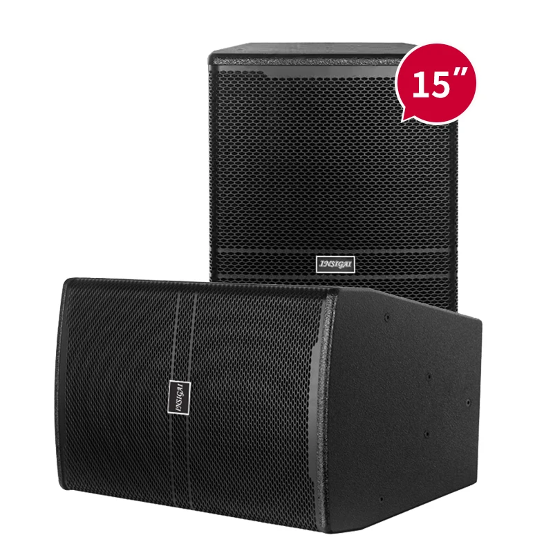 Sound Equipment/amplifiers/speaker Sound System Stage Dj Party Church Bass Woofer Professional Passive Speakers 15 Inch