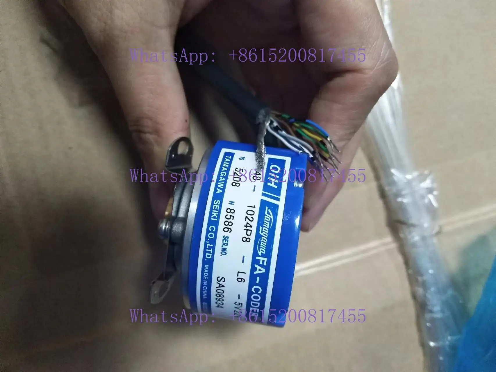 

Tamagawa original TS5208N8586 OIH48-1024P8-L6-5V encoder TS5208N8576