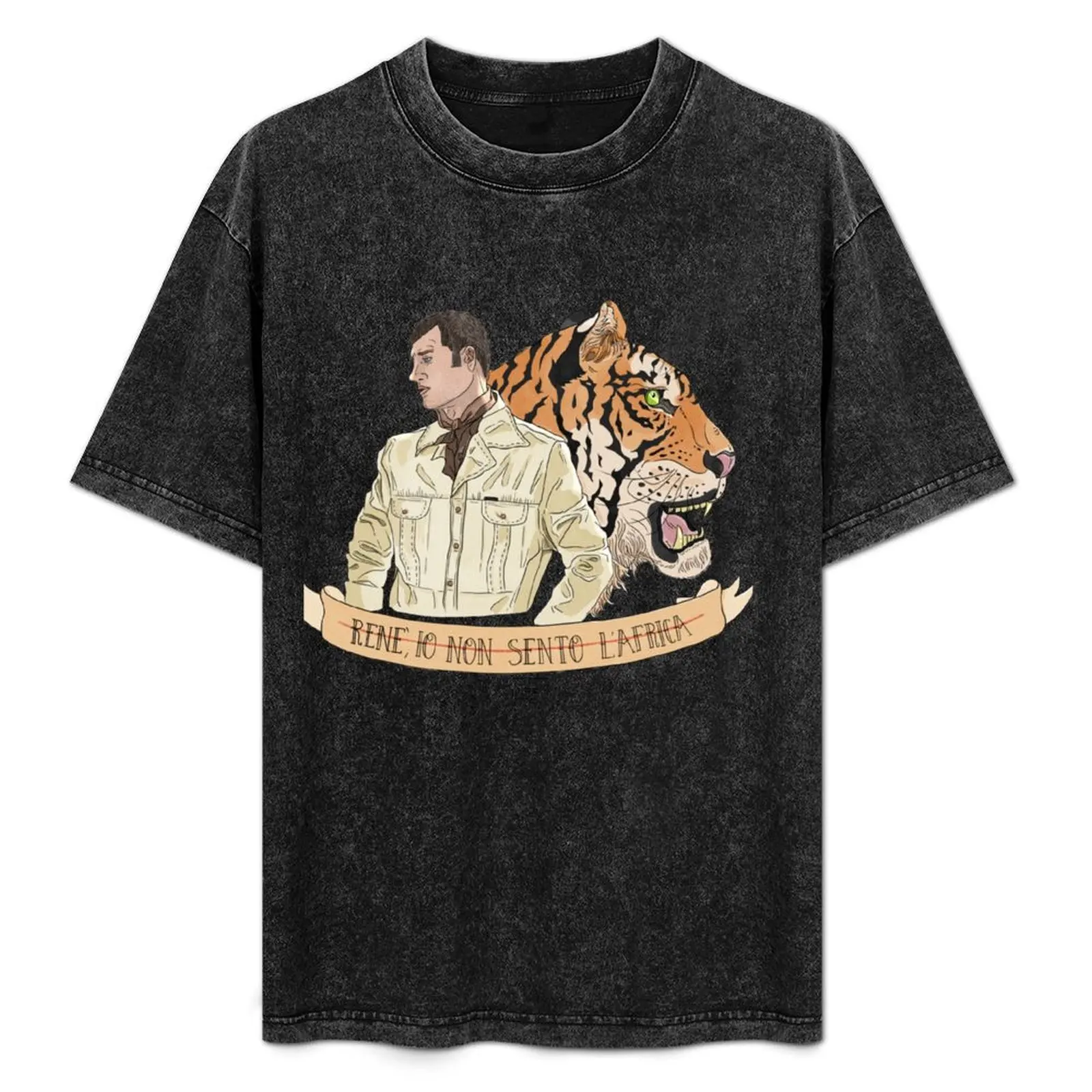 

Non Sento L'Africa - Boris T-Shirt Casual Loose Fit Short Sleeve T-Shirt