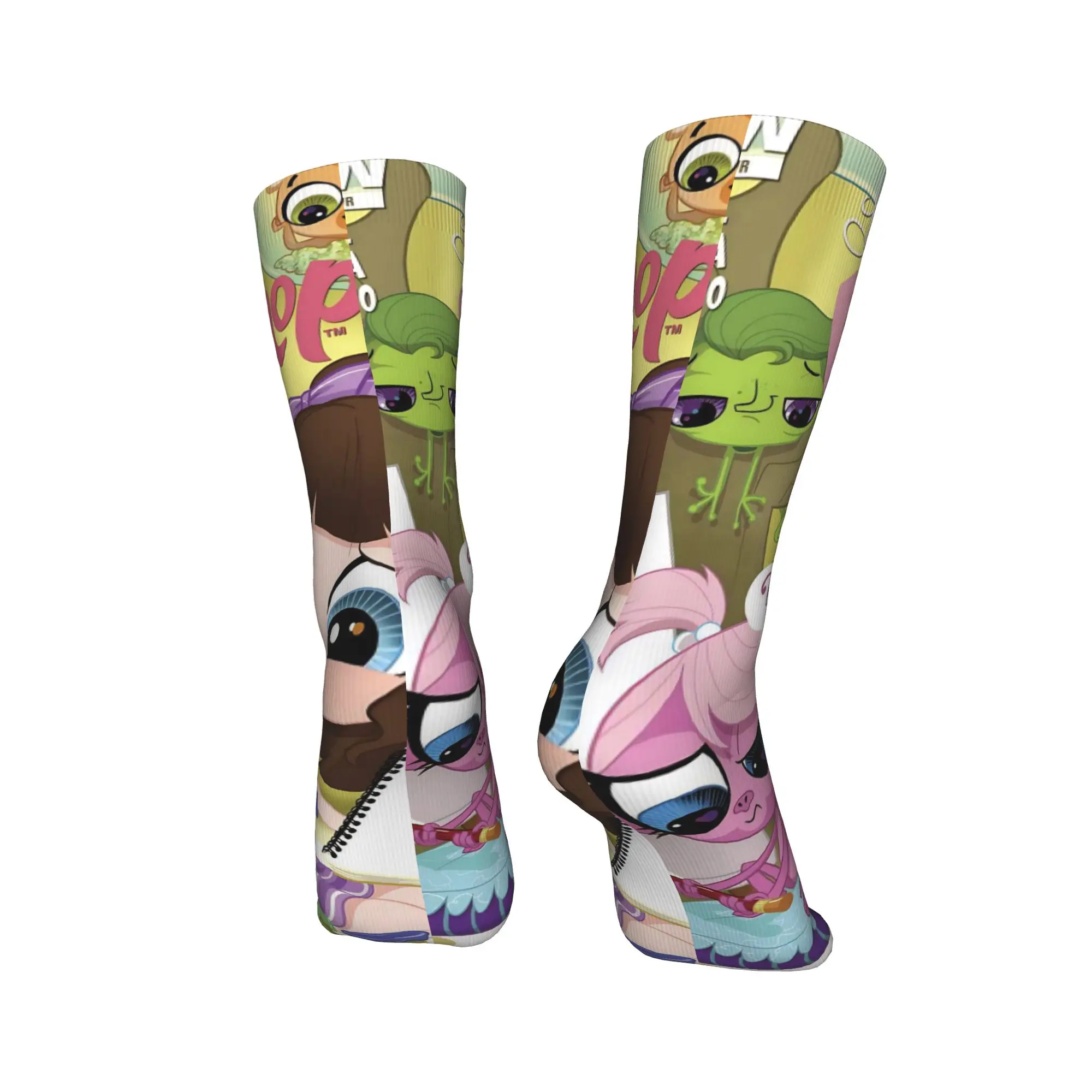 أصغر متجر الحيوانات الأليفة الجوارب نمط جوارب مكافحة زلة الرجال الجوارب الدافئة لينة الخريف مضحك تسلق الجوارب #4