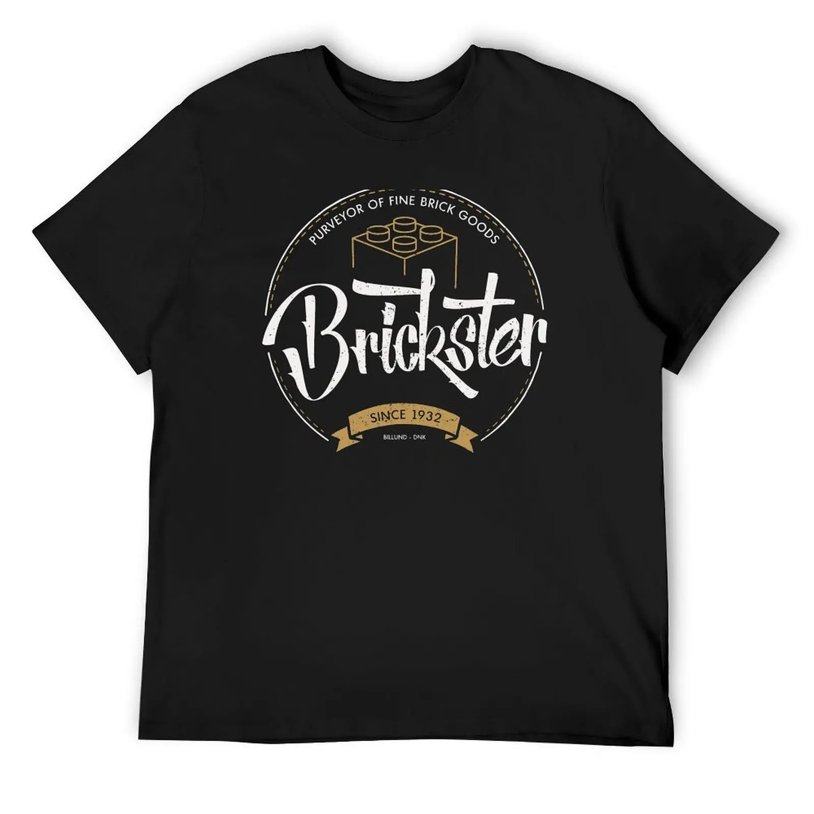 Brickster - Purveyor of Fine Brick Goods T-Shirt plus size tops shirts graphic anime tshirt tee shirts for men