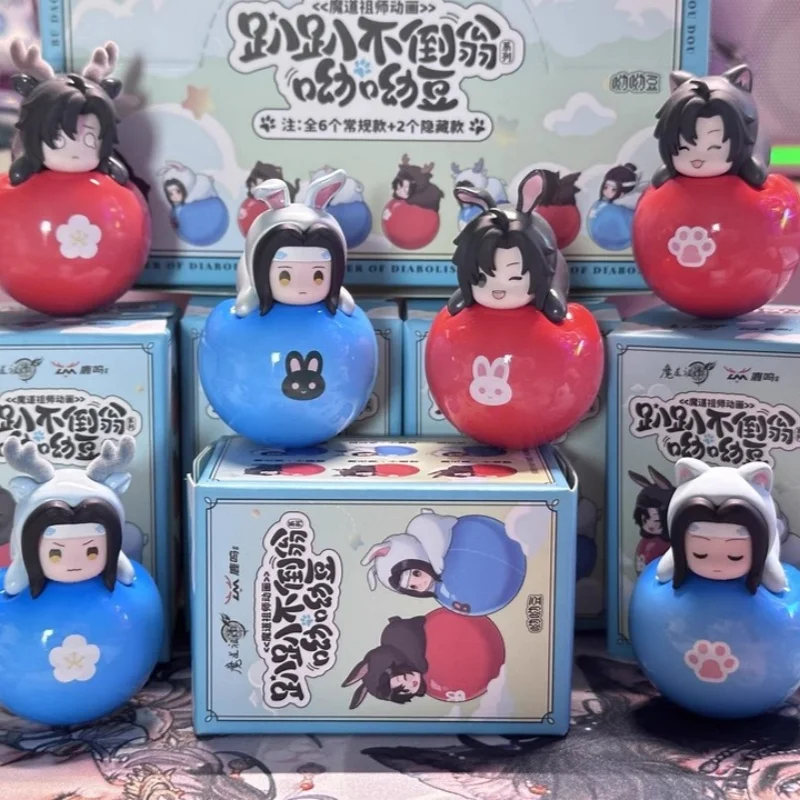 โม จ้าว ซู ชิ อนิเมะ ของสะสมแบบสุ่ม กล่องสุ่ม ของแท้ ใหม่ ฮิต วีอว์เซียน หลานหวังจี ชุดดอกไม้พูดได้ รุ่น Q