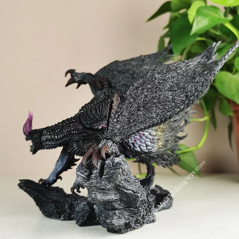 21cm Monster Hunter Anime Figure Gore Magala Figures Juvenile Gulong Figurine Model Statue Doll Collection Decoration Toys Gift