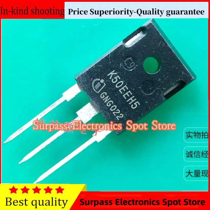 

10PCS-100PCS IKW50N65EH5 K50EEH5 IGBT TO-247 650V 50A Price Superiority-Quality guarantee