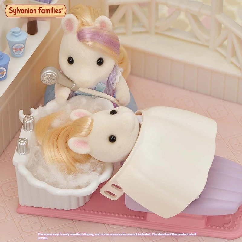 Authentic Sylvanian Families Anime Character Simulation Playhouse Toy Room Decoration Toy Christmas Gift