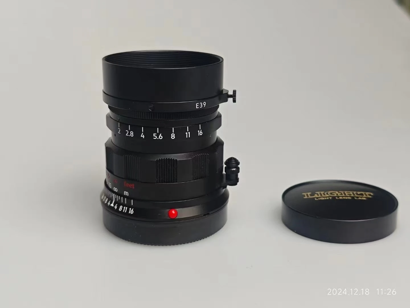 مختبر عدسة الضوء 50 ملم F2.0 V2 "قوي" لكاميرا Leica M Mount