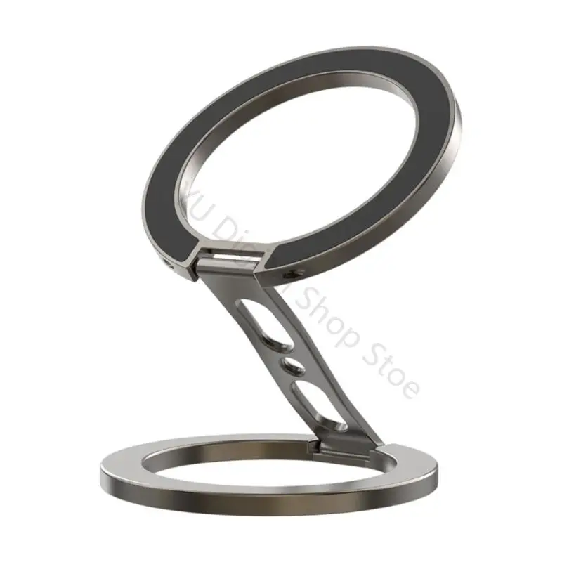96BA Finger Grip Ständer Doppelseitige Magnetische Halter Telefon Halterung Handy Ständer Faltbare Halterung für Telefon 17 16 – Detail 5
