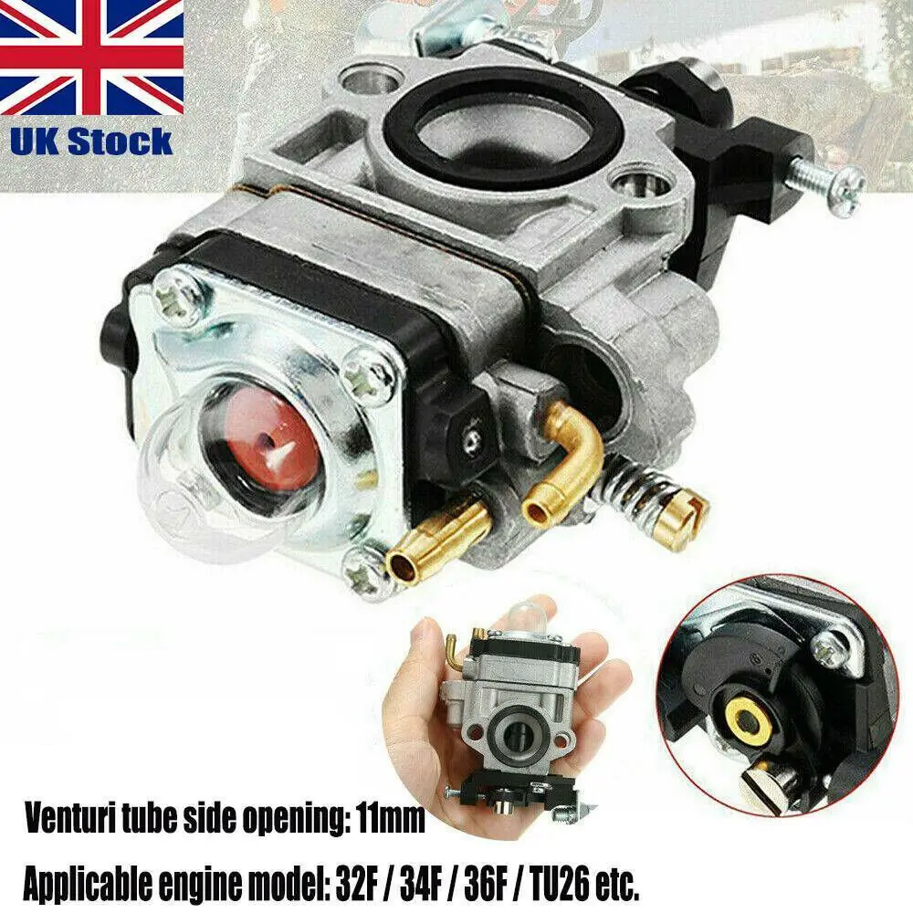 1PCS Gasoline Grass Trimmer Accessories 11mm Carburetor Brush Cutter Engine Carburetor 22cc 36cc