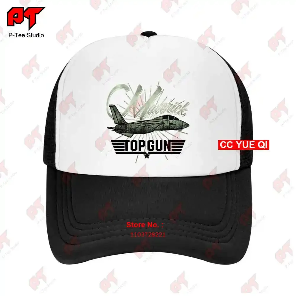 Top Gun Maverick Retro Jet F14 Tomcat Fighter Pilot Logo Baseball Caps Truck Cap N143