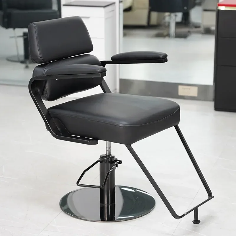 

Professional Beauty Footrest Barber Chair Minimalist Salon Chair Comfortable Design Modern Friseurstuhl Salon Furniture