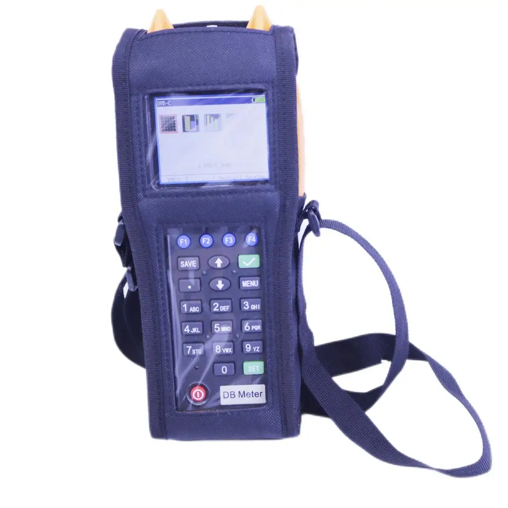 MS8000Q Digital TV Field Strength Meter DB Meter DVB-C Tester 5-1200MHZ