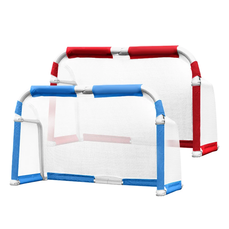 Durable Portable Square Football Training Outdoor Training Equipment Foldable Portable Football Gate Net Soccer Goal