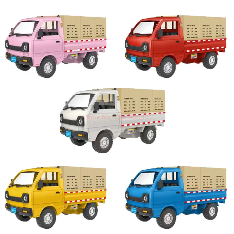 1:10/1:16 Wpl D12 Samochód RC Symulacja Driftu Wspinaczka Terenowa Ciężarówka Światła LED Model Elektryczny RC Zabawka dla Chłopców Prezent na Boże Narodzenie