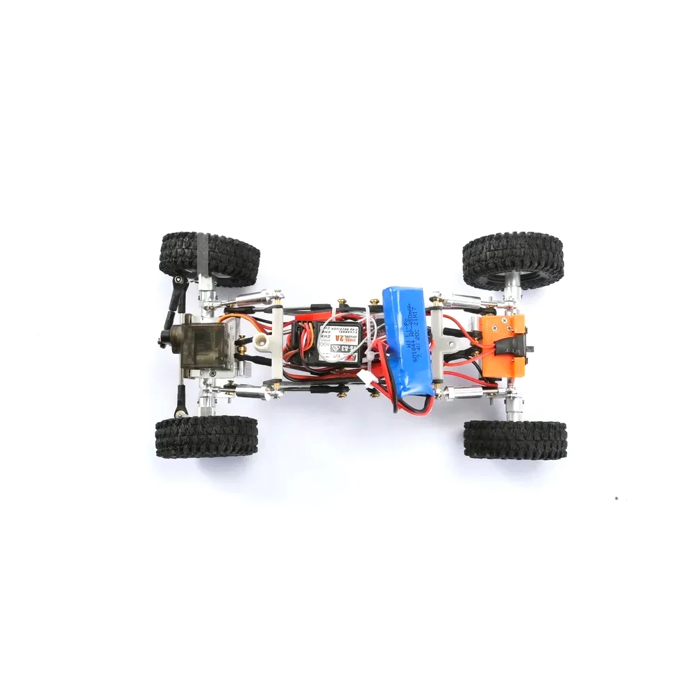 Z2 4WD Climbing Car 1/24 Full Metal RC  Crawler Car Model Kit Remote Control Climbing Car Strong Power