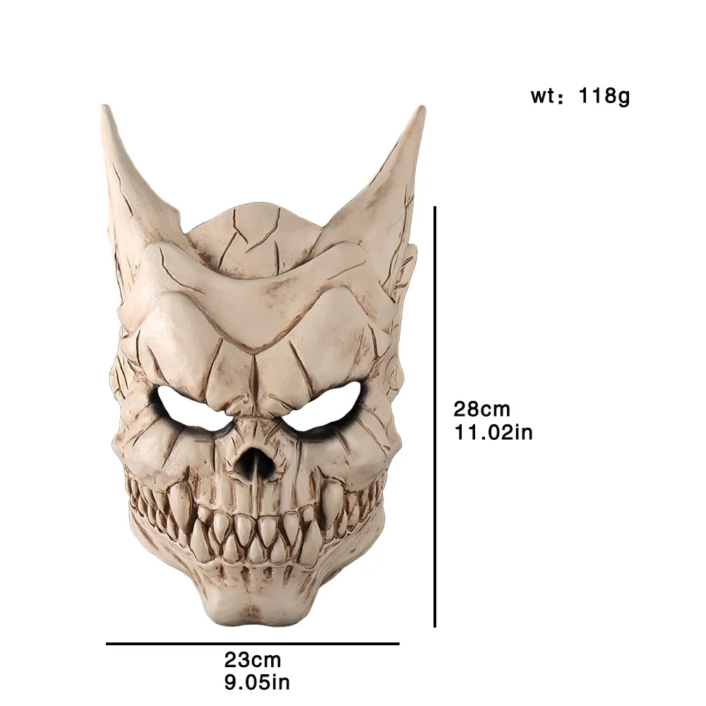 Anime Kaiju No 8 Kafka Hibino Mask Cosplay Skull Monster Latex Helmet Defense Force Halloween Carnival Party Costume Props