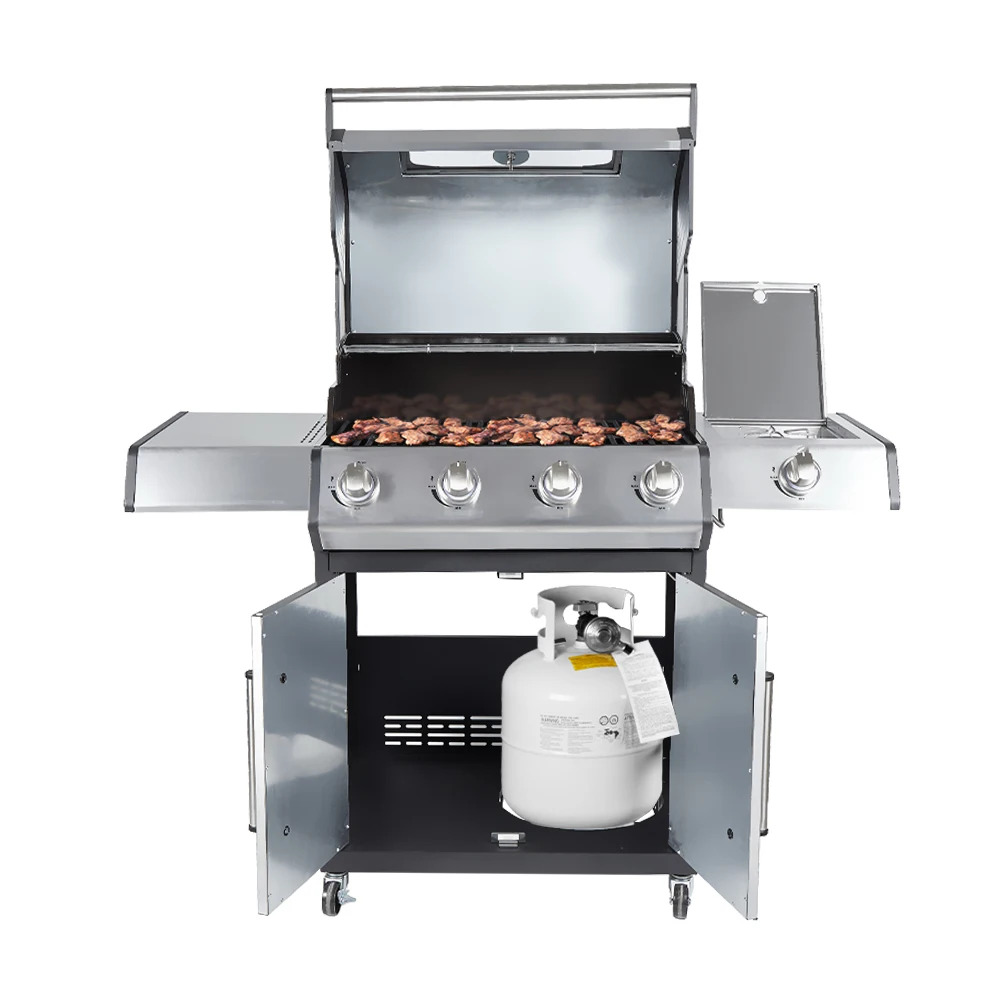 

Heavy Duty Smokeless Gas BBQ Grill Machine Barbecue BBq Commercial Grill for Sale