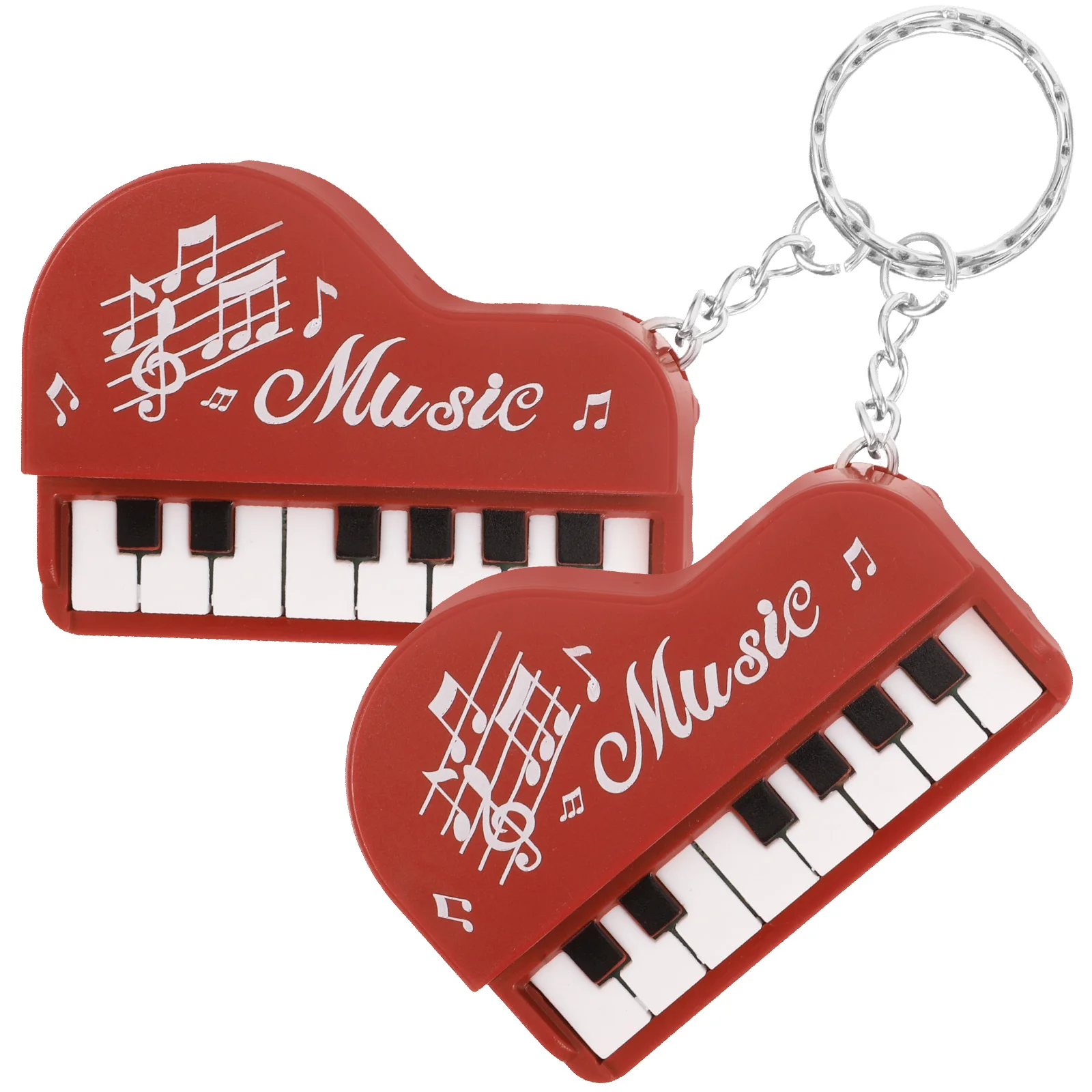 Piano Player Jewelry Musical Instrument Keychain Mini Keyboard Pocket Funny Keychains