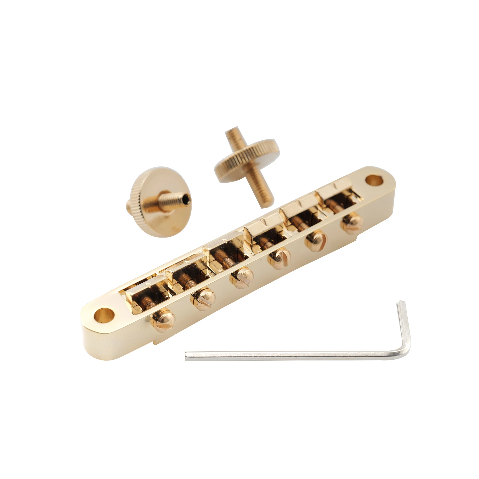 Musiclily Pro 52mm ABR-1 Tune-o-matic Bridge for Epiphone Les Paul SG Style Electric Guitar, Gold