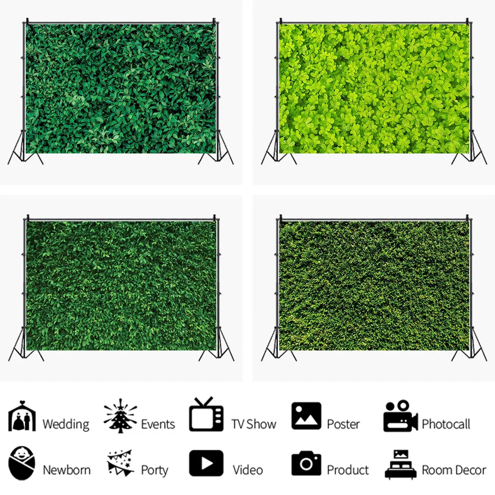 ЗЕЛЕНАЯ ЛУЖАЙКА трава листья сцена фоны художественные фотографии фоны Декорации для плотной листвы реквизит для детской вечеринки