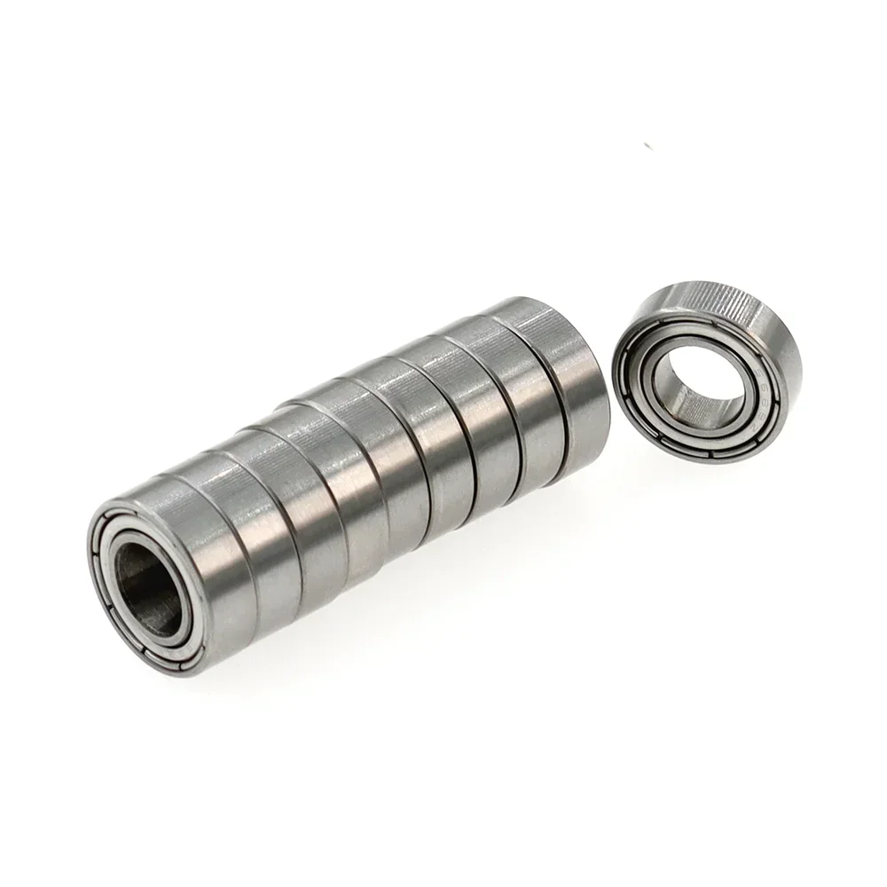 High Performance 304 Stainless Steel ABEC-5 Non-standard Inch Bearing R188zz 6.35mmx12.7mmx3.175mm of 10pcs - Stainless Steel