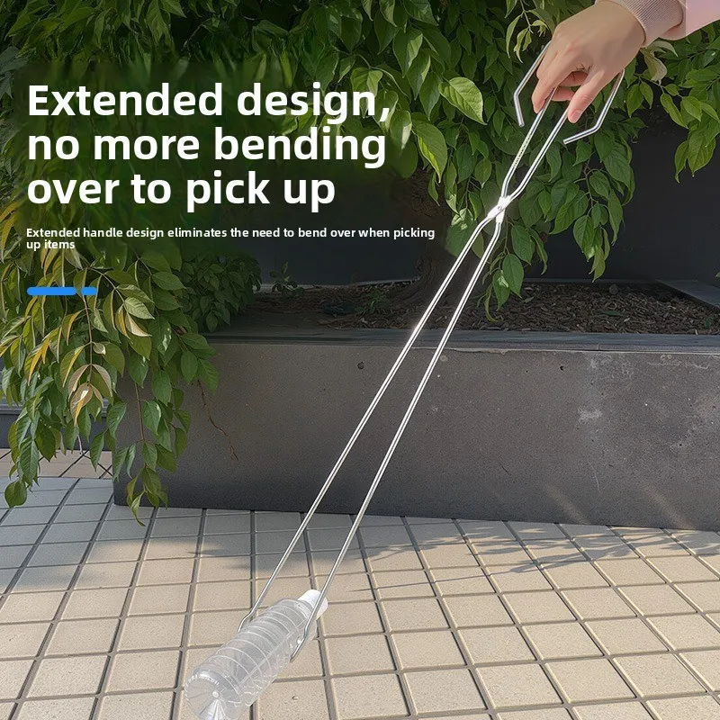 Garbage pickup device Sanitary pliers Sanitation clip Extended retrieval artifact Toilet outdoor garbage pickup Household pliers