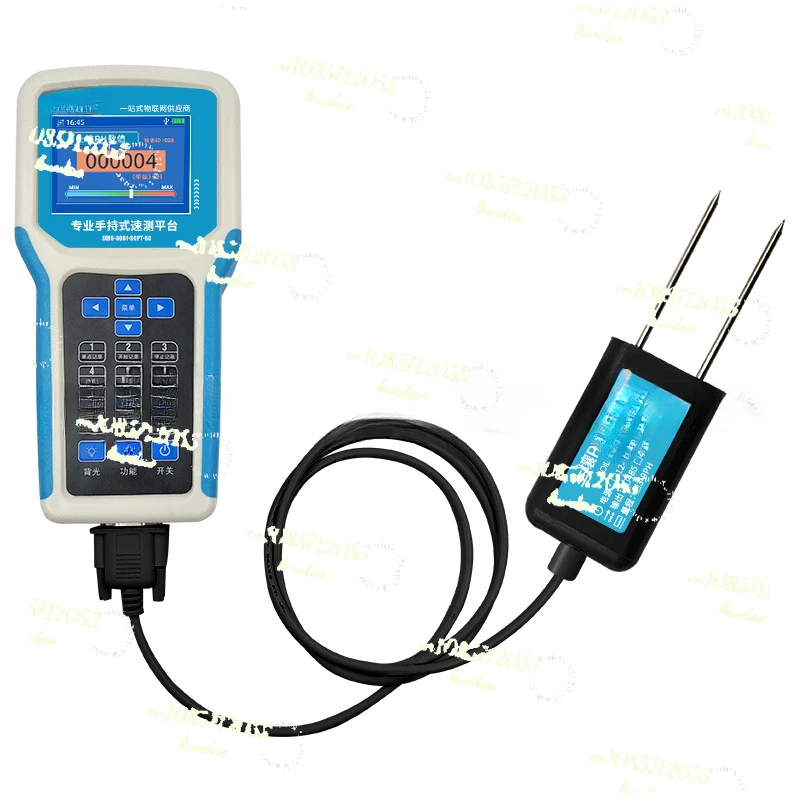 

For Soil NPK EC Condutivity Temperature Moisture PH Sensor 7 in 1 Digital Soil PH Probe Meter Tester