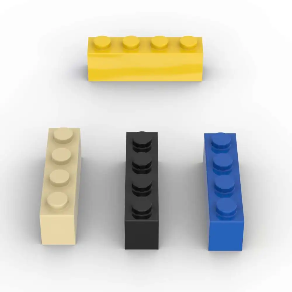 

MOC 10PCS 3066 1x4 3010 Bricks Building Blocks High-Tech Plate Board Assemble Educational Particle Toy Children Birthday Gifts