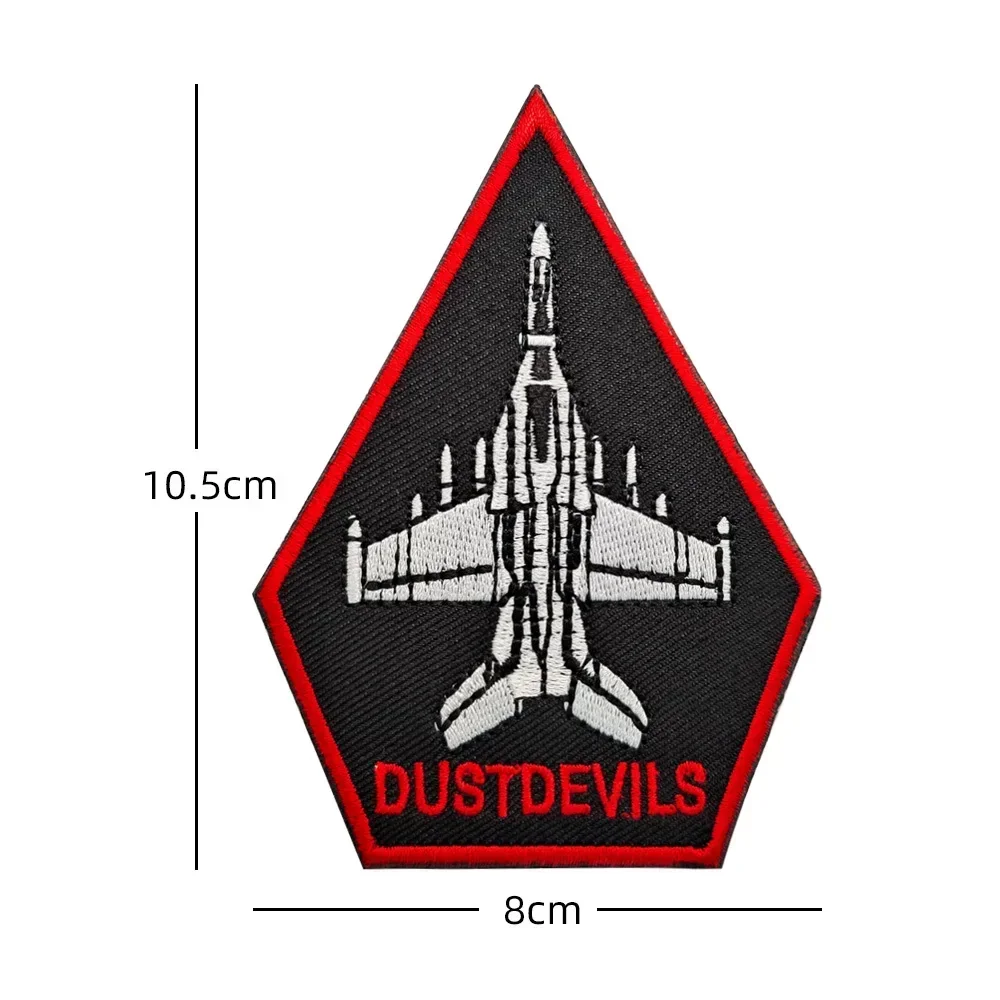 Top Gun Tomcat Chapter American Navy Air VF-1 Pilot Opaska na ramię do prasowania Naszywka do naszycia ubrań Naklejka na plakietkę