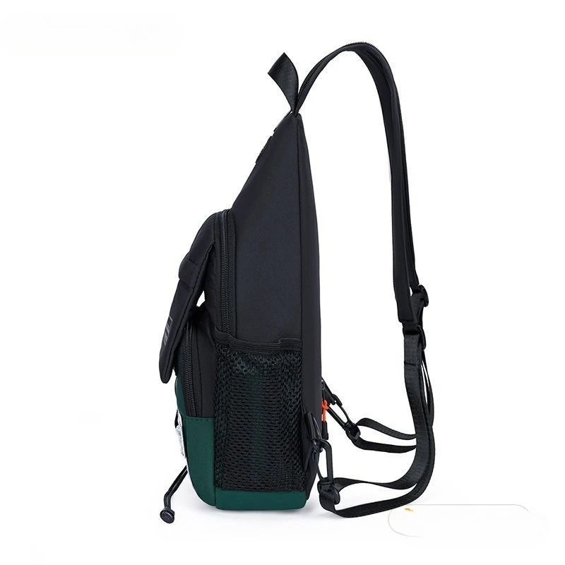 กระเป๋าคาดหน้าอกผู้ชาย รุ่นใหม่ สำหรับกิจกรรมกลางแจ้งอเนกประสงค์ กันน้ำ ความจุขนาดใหญ่ สะพายไหล่เดียว แบบลำลอง