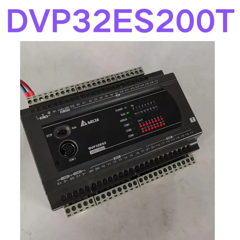 

Second-hand test OK PLC module, DVP32ES200T, new quality, fast delivery