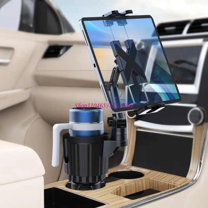 

Flexible Auto Drink Holder And Electronics Support Having Double Joint Reinforcement
