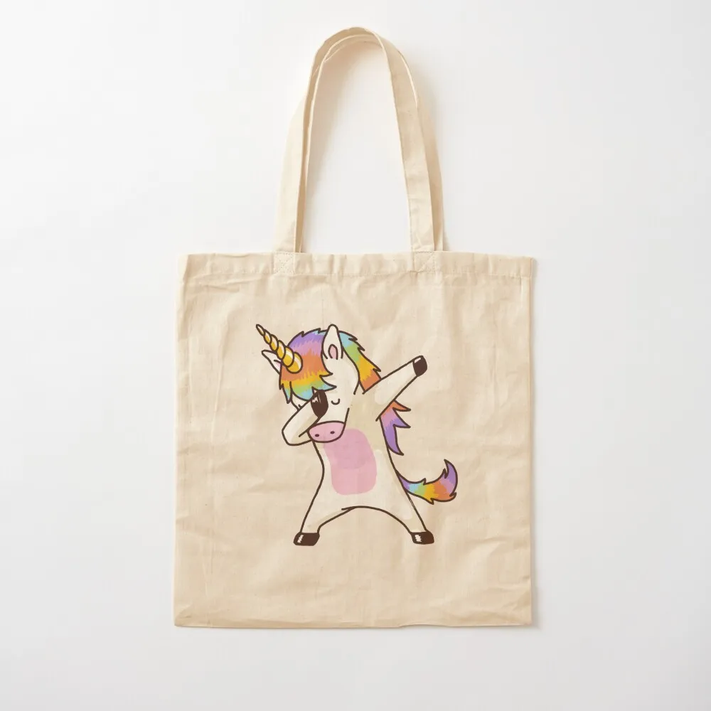 Dabbing Unicorn Shirt Hip Hop Dab Pose Tote Bag