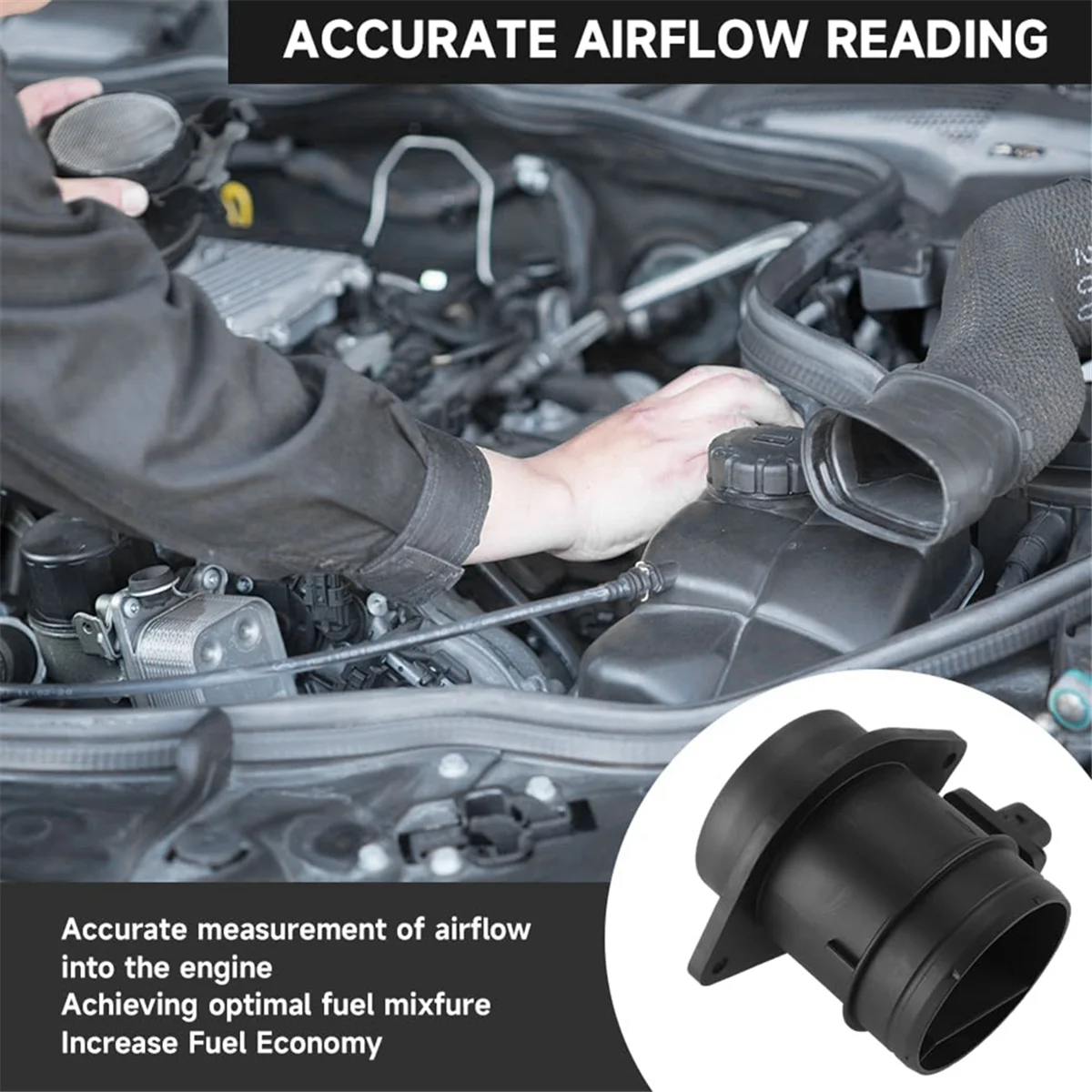 

Nuevo Sensor medidor flujo aire coche alta calidad 0280218286 CPLA12B579AA C2D19537 LR 035726 para Jaguar Land Rover