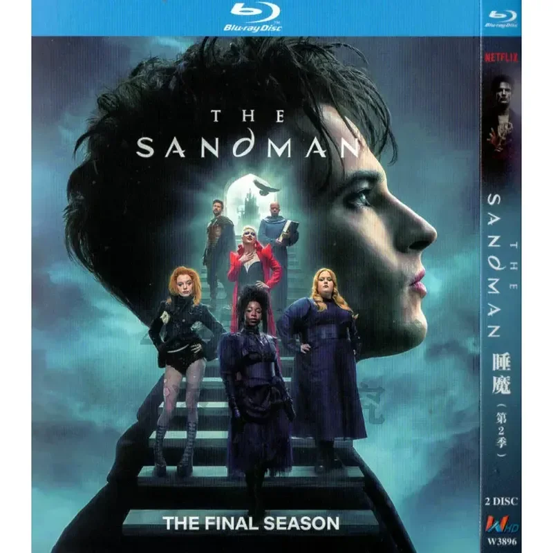 American Horror Fantasy Suspense TV Series Sandman Overture Plus Season 2 High Definition BD Blu Ray 4 Disc