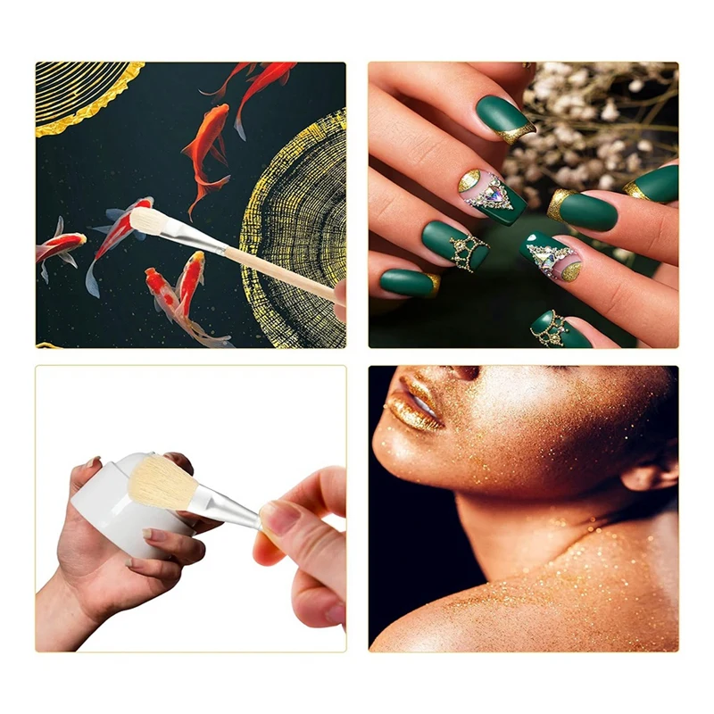 Pinceaux de Vadrouille de Peinture Acrylique, Brosses Assad pour Interconnexion, Art à l'Huile, Facile à Installer, 7 Pièces