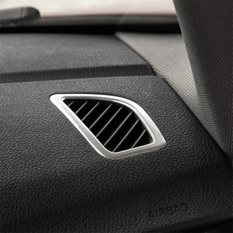 For BMW 1 2 series F20 F21 F22 F23 car styling dashboard air conditioning outlet decorative frame protective cover accessories