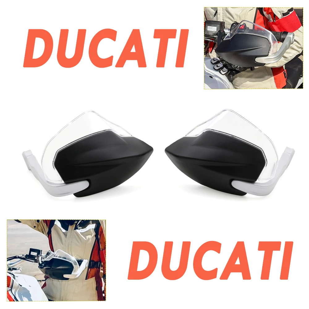 

Motorcycle Accessories Hand Guards Handle Protector Handguard Handlebar Aluminum For Ducati Desert X DesertX Rally 2022-2025