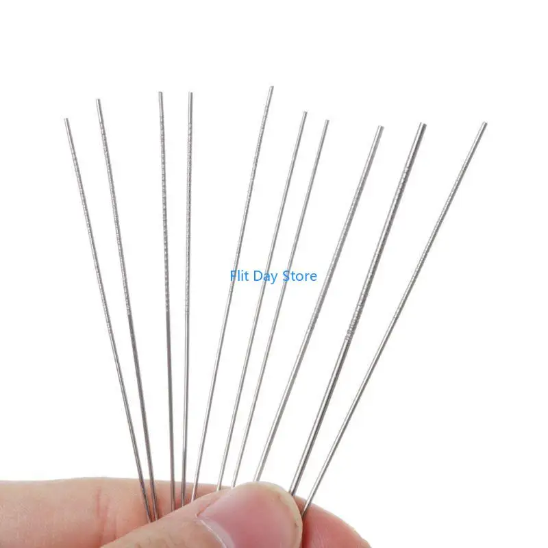F92c 10pcs 0,6 мм-1,3 мм гитарные гайки игладирующие файлы джет газовой сварщик