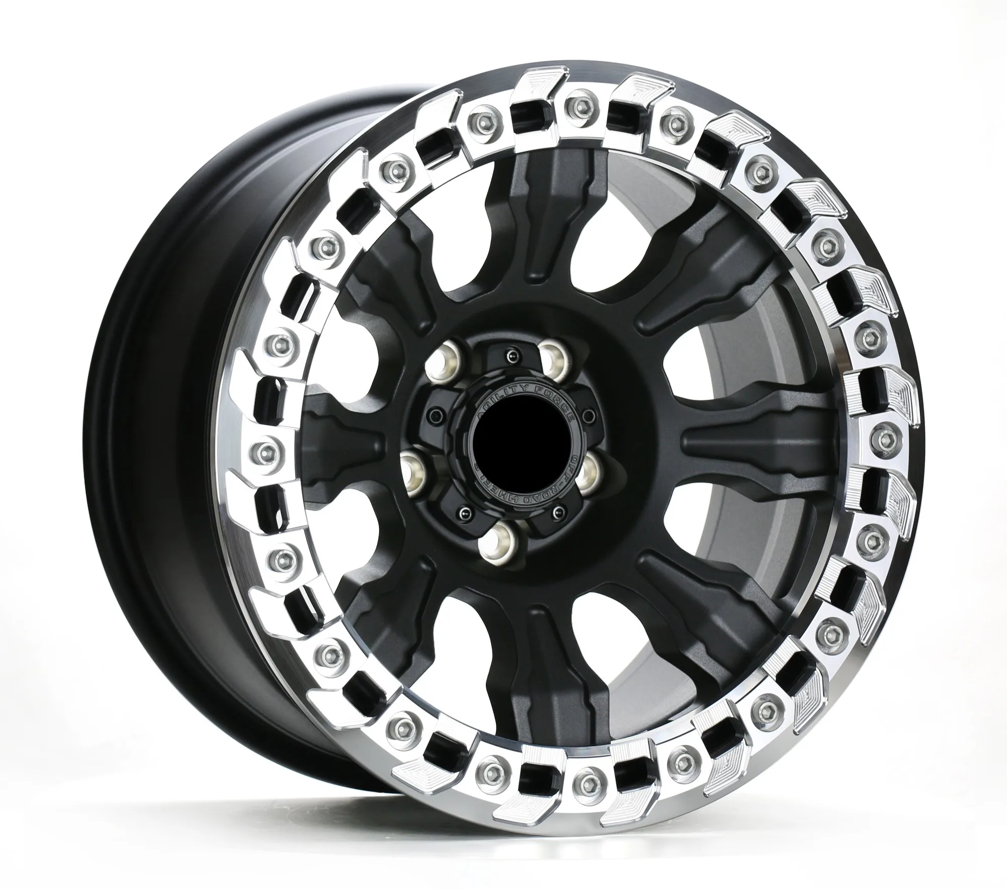 

High-Performance Concave Beadlock Aluminum Casting Alloy Wheels for Cars Bright Finish