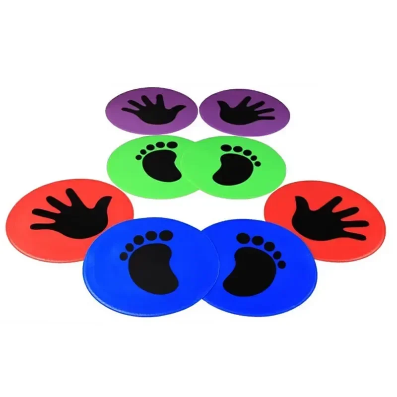 Football Training Landmark Pad for Kids, Obstacle Logo Disc, Basketball Training Aids, dehors Equipment, High Quality, 2Pcs