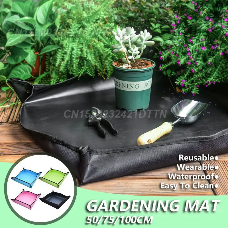 Repotting Mat Reusable Time-saving Durable Gardening Tool Garden Flower Pot Mat Trending Planting Mat Versatile Multipurpose