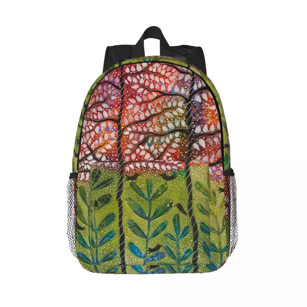 

"Love Is Energetic" Backpacks Boys Girls Bookbag Fashion Students School Bags Laptop Rucksack Shoulder Bag Large Capacity