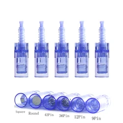 50/100/200PCS Disposable Cartridge Bayonet Slot Needles For A6 DermaPen 12/36PIn Replacement Tattoo Micrneedle Tips