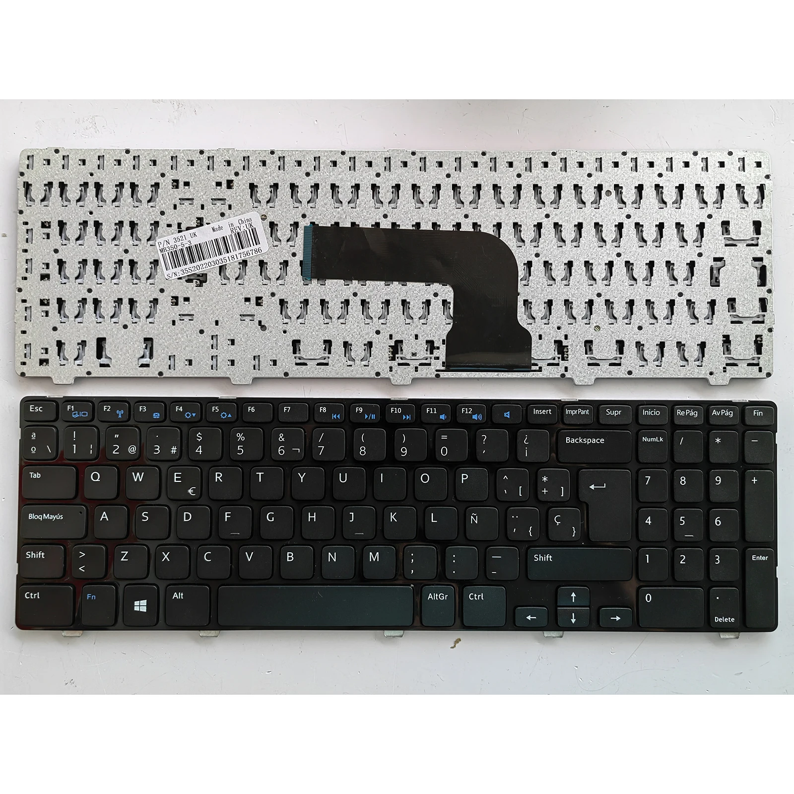 SP Laptop keyboard for DELL 15R-5521 3521 2521 3537 5528 2528 3328 5421 P28F