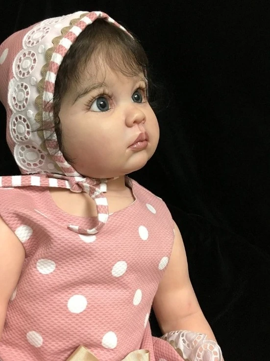 

NPK 27'' High Quantity Unfinished Unpainted DIY Doll Parts Reborn Dol Kit Julieta Huge Size Toddler Girl Soft Real Touch