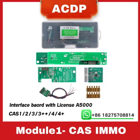 ACDP Module 1 Key Program Tool CAS Module for CAS1/2/3/4 /4+ IMMO OBD Add Keys  All Key Lost  CAS3++ CAS4/4+ on the bench