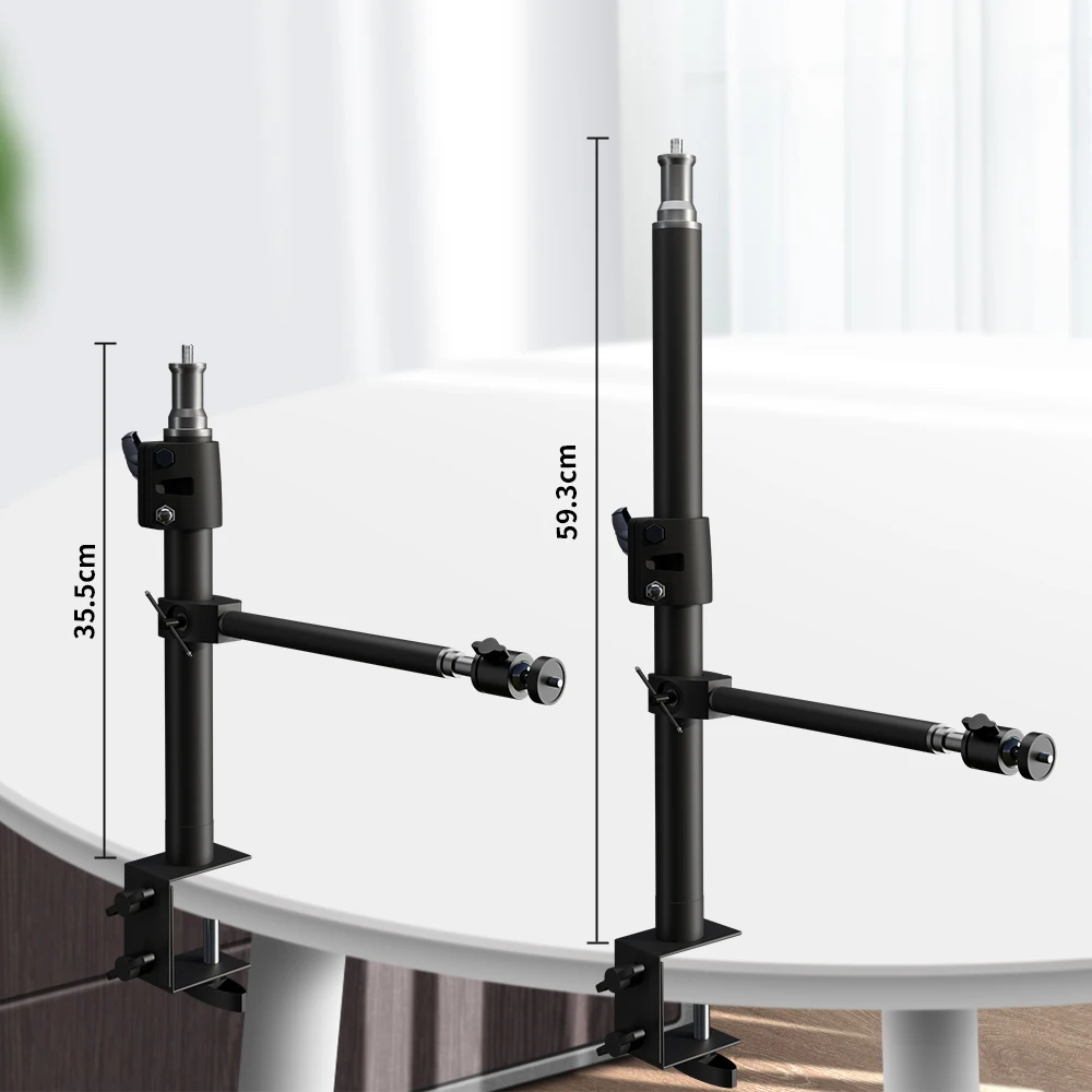 32 CM Quarter-Head Desktop Bracket Extension Arm Can Be Used With The Light Stand Desktop Bracket Suitable For Desktop Shooting