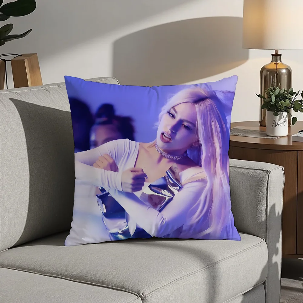 

A-Ava M-Max Pop Singer Pillow Case Plush Fabric Soft Pillowcase Double Sided Print Cushion Cover Household Gifts
