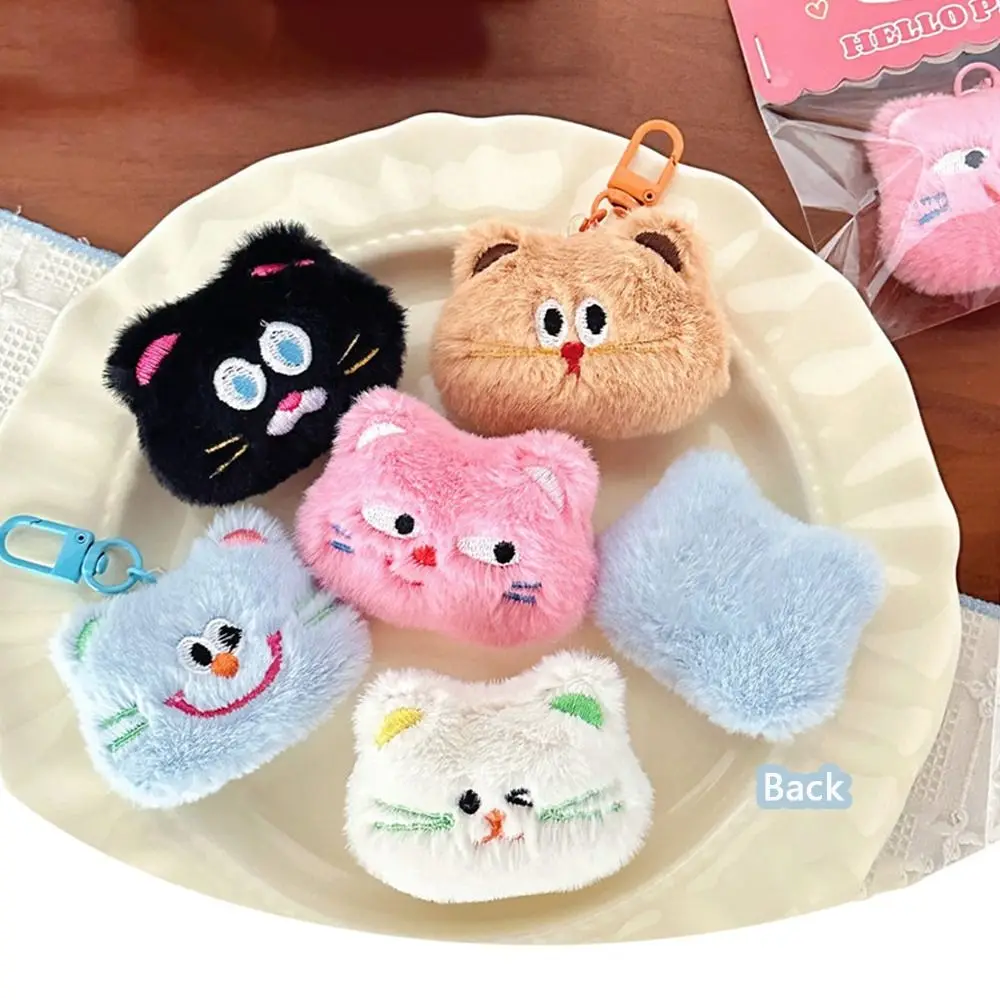 Creative Cartoon Cat Doll Plush Pendant Bag Accessories Hangings Ornament Key Pendant Cute Plush Hangings Keys Accessories