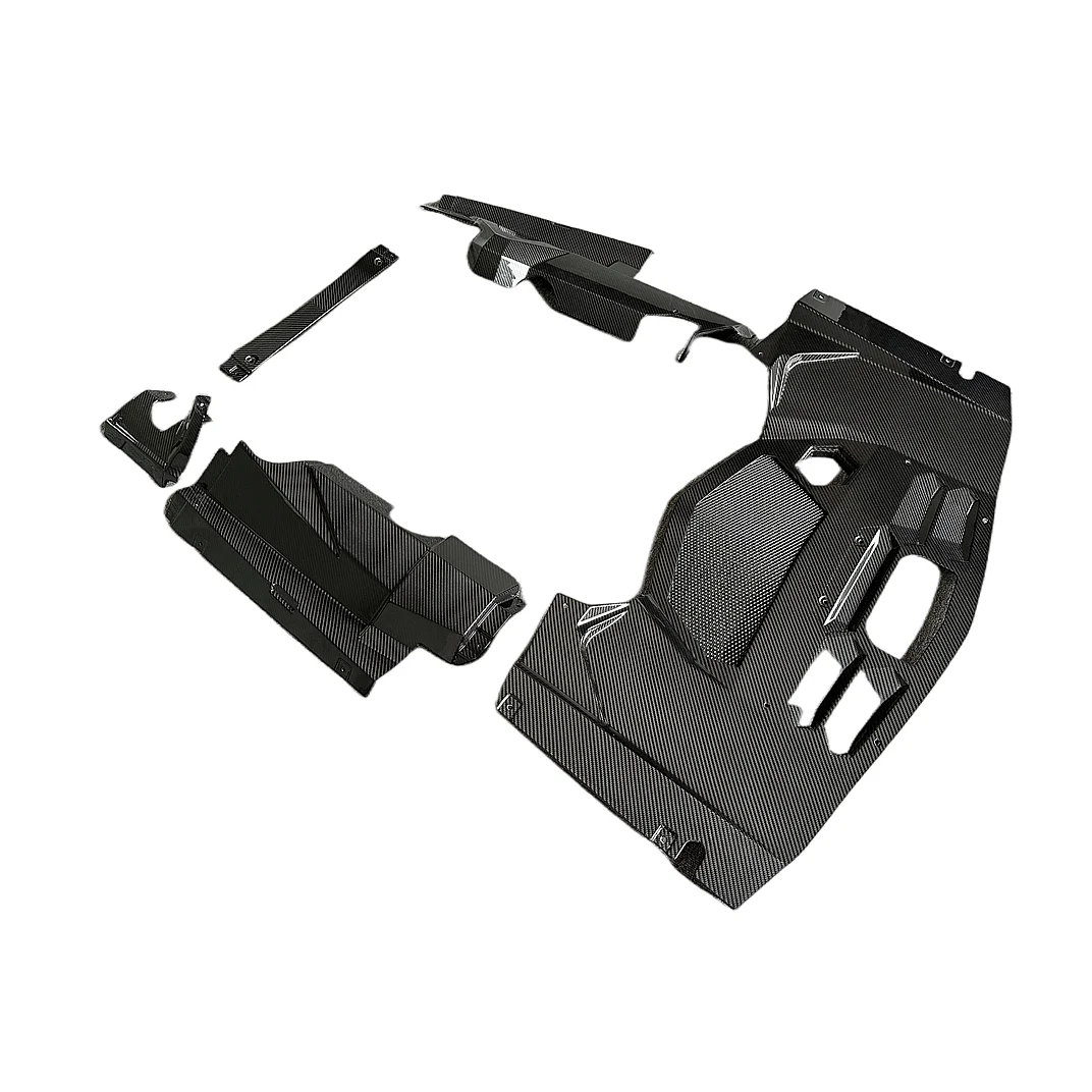 

Best Price Dry Carbon Fiber Engine Bay Panel Kit Interior Trims for Lambor LP700